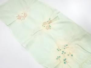 正絹　絽　絞り　夏用帯揚げ